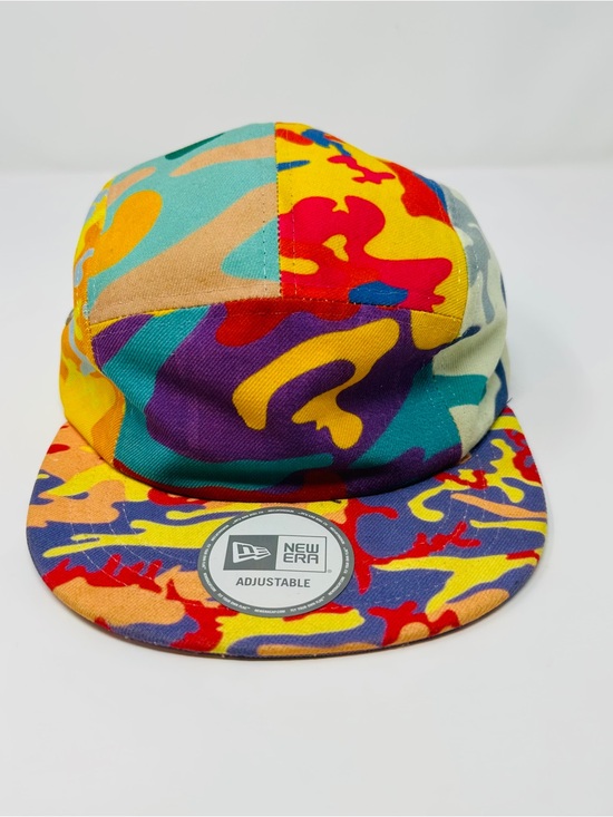 New Era Other - Andy Warhol Foundation New Era 5-Panel Hat Camo Pop Art Adjustable Hook Loop